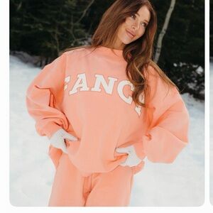 FANCY Frosted 
Peach Women's Sweater